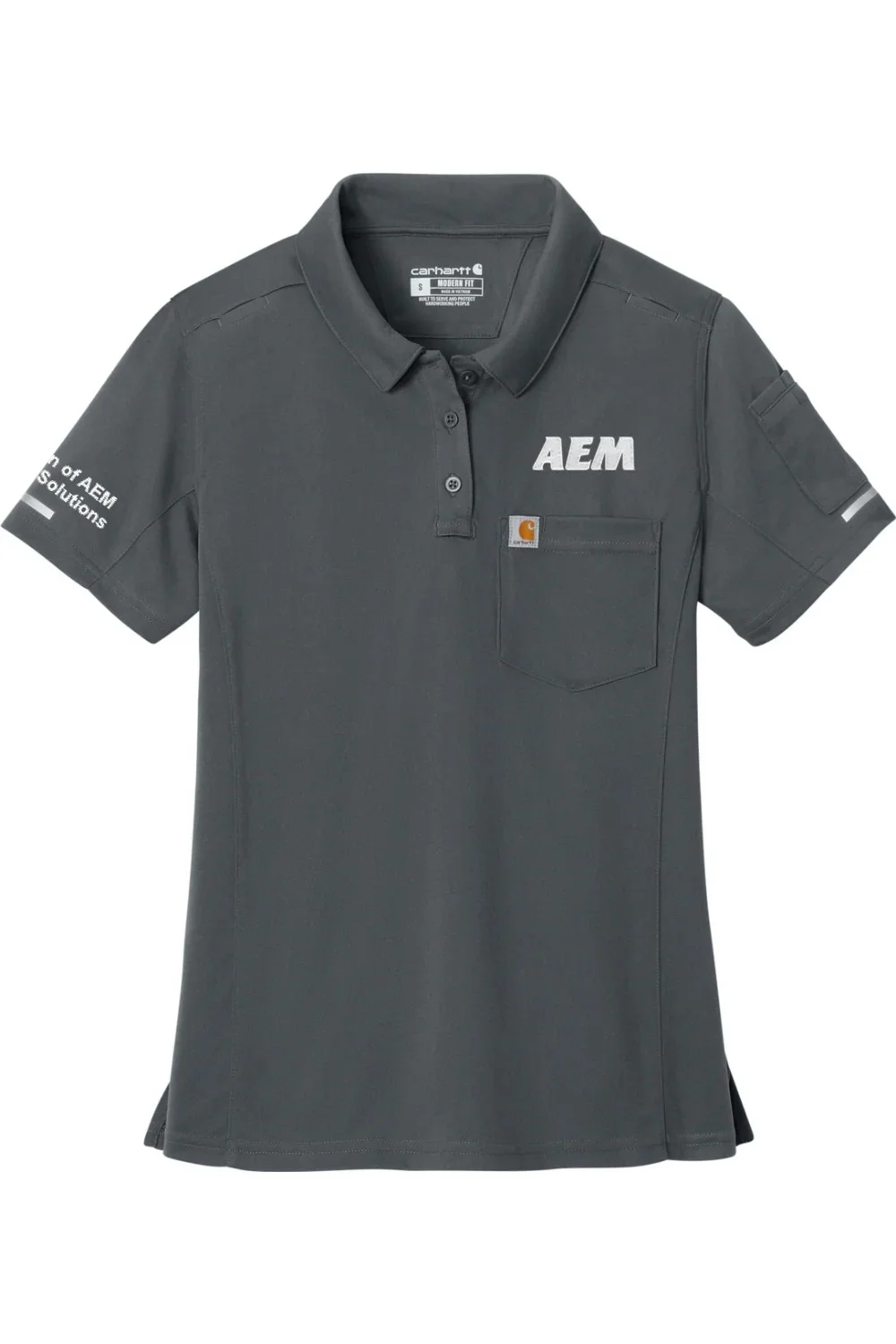 Women's Carhartt FLD & RSCU Polo | AEM - Image 3
