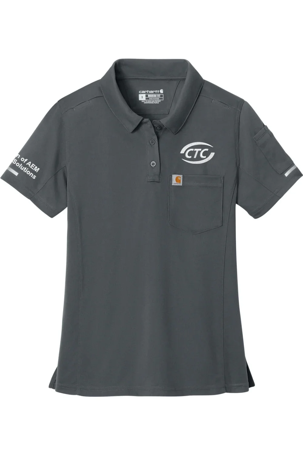 Women's Carhartt FLD & RSCU Polo | CTC - Image 3