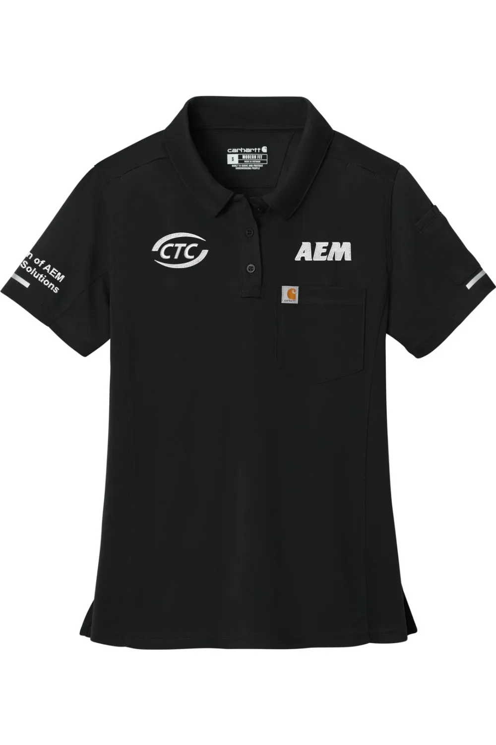 Women's Carhartt FLD & RSCU Polo |  AEM ~ CTC