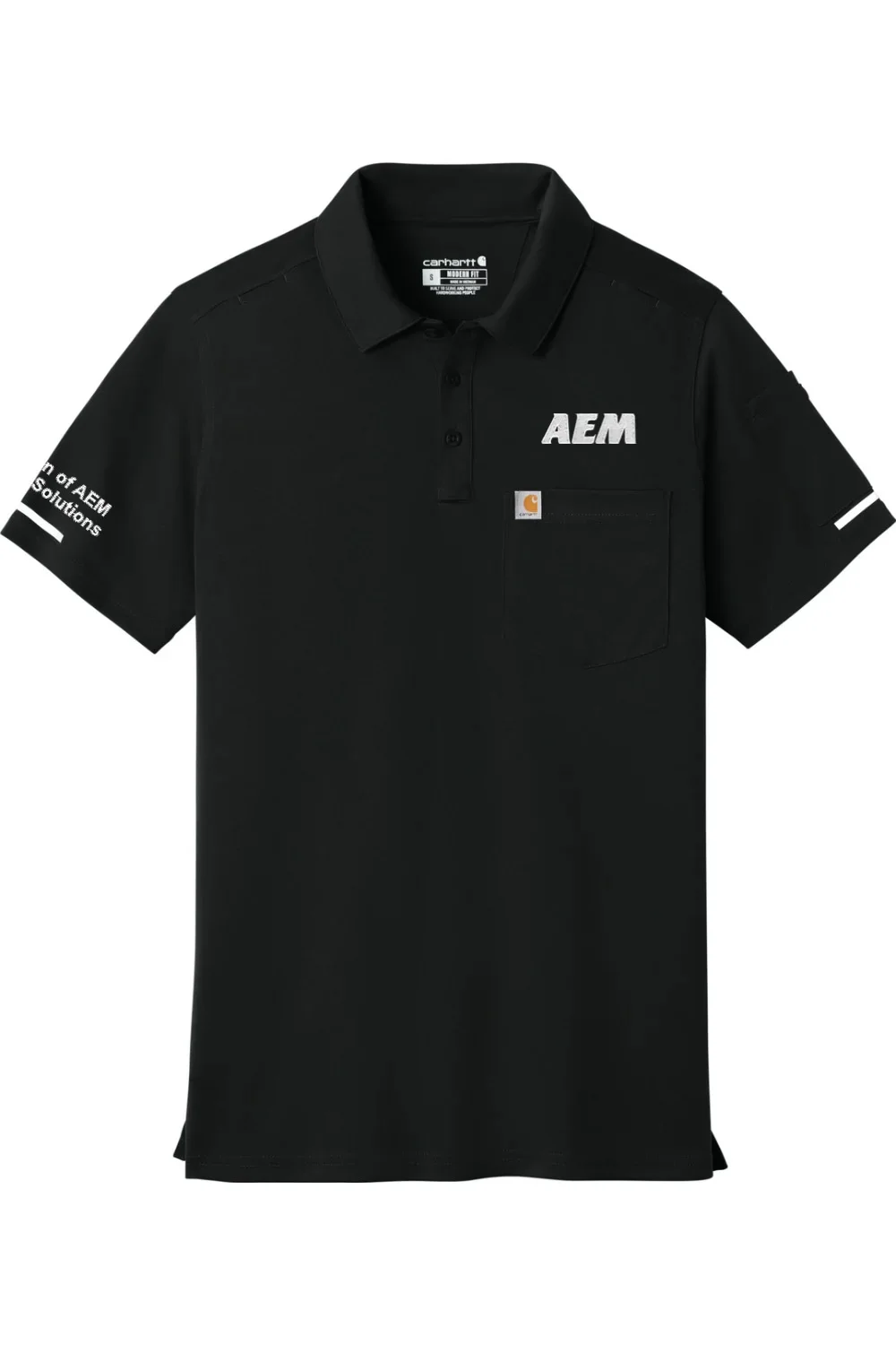 Alternative view of Men's Carhartt FLD & RSCU Polo | AEM