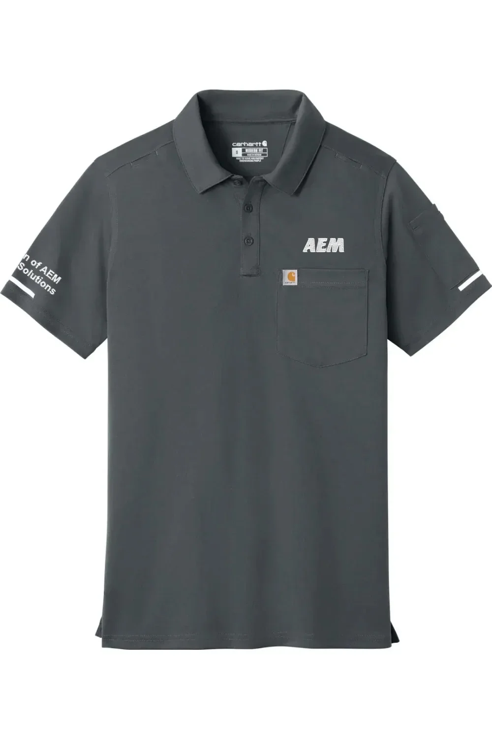 Alternative view of Men's Carhartt FLD & RSCU Polo | AEM