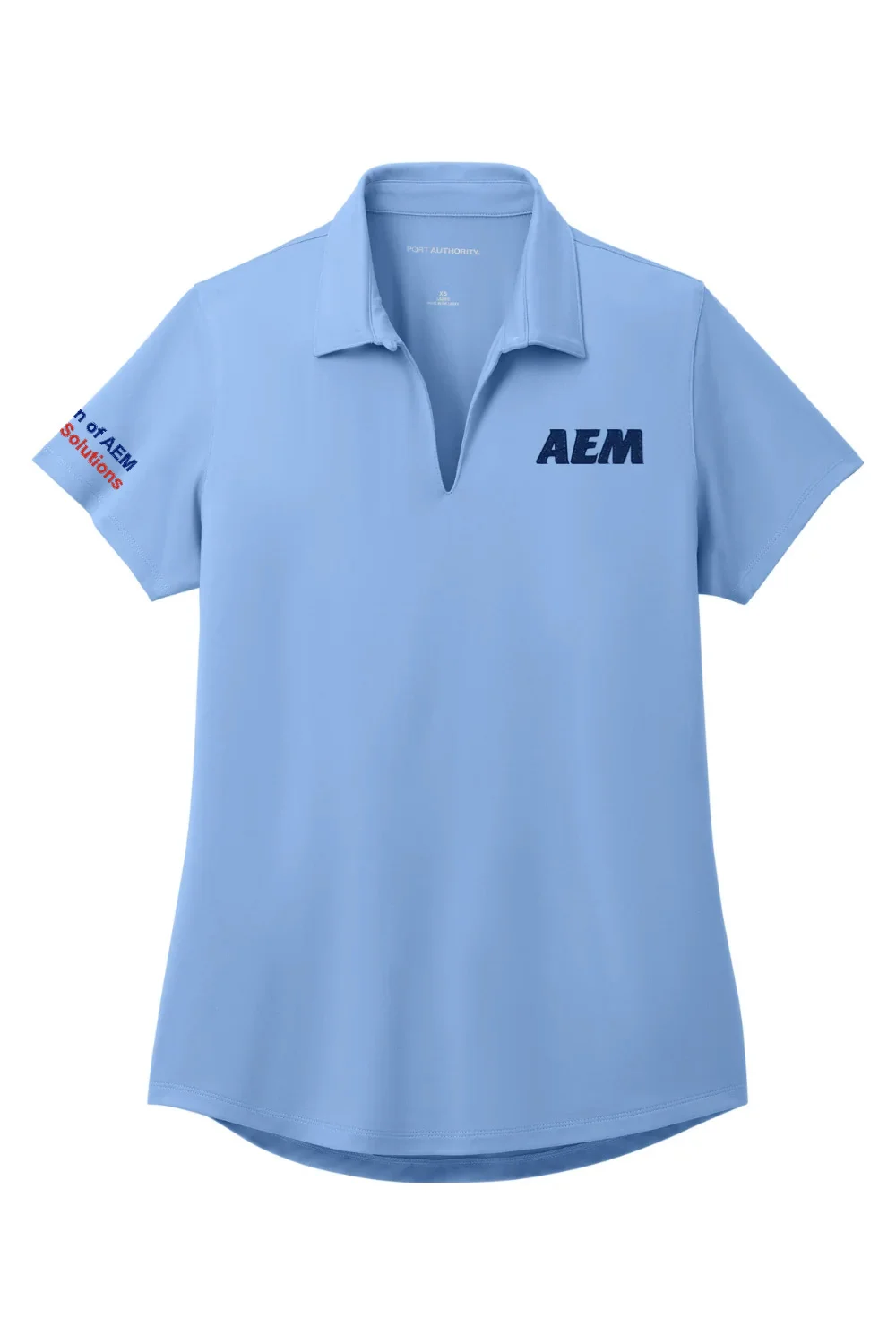 Women's Stretch Flat Knit Polo | AEM - Image 5