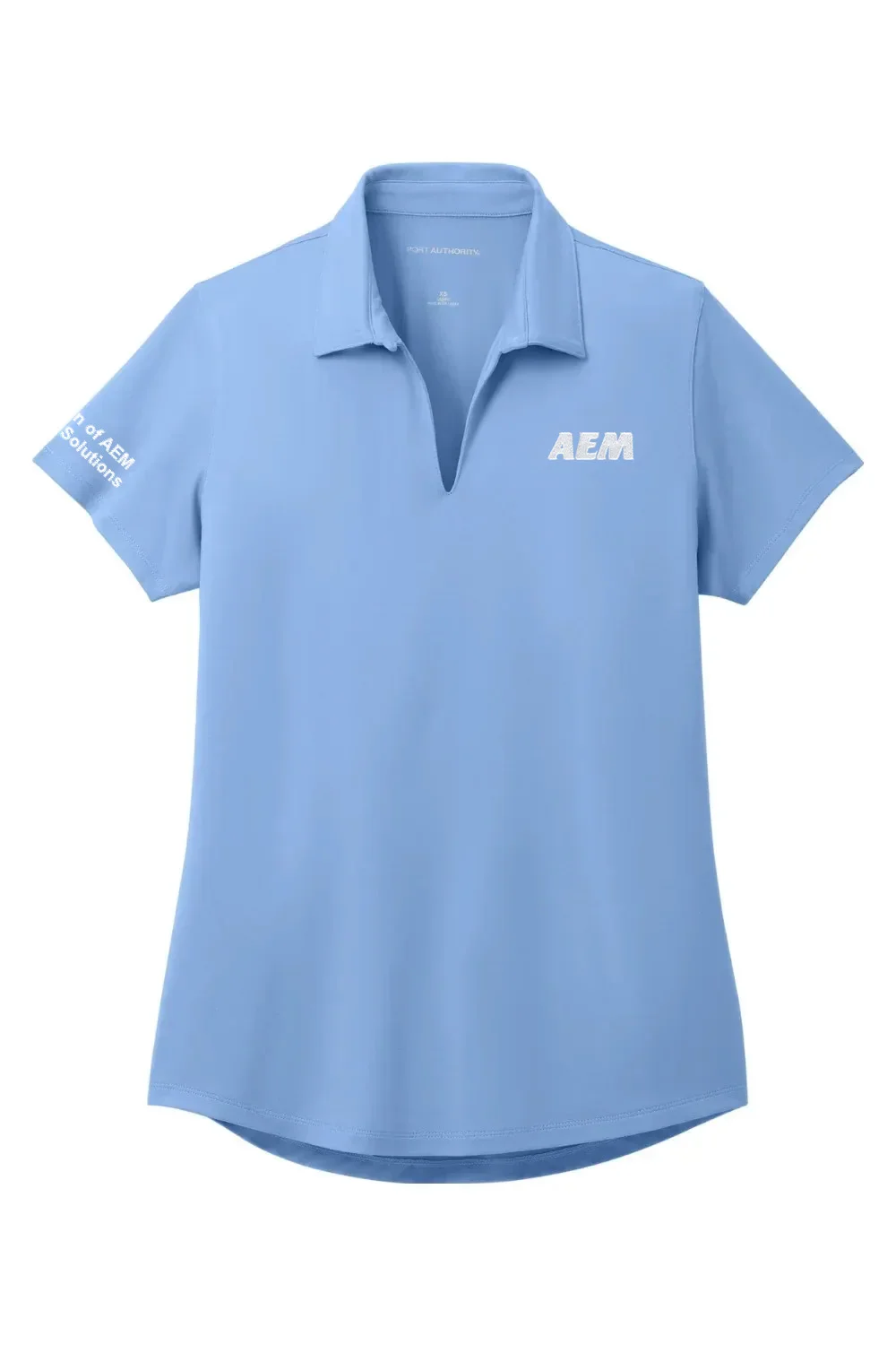 Women's Stretch Flat Knit Polo | AEM