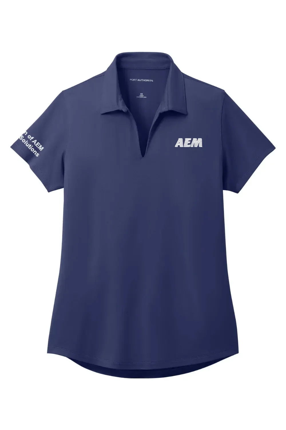 Alternative view of Women's Stretch Flat Knit Polo | AEM