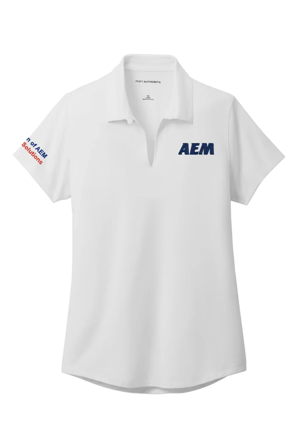 Alternative view of Women's Stretch Flat Knit Polo | AEM
