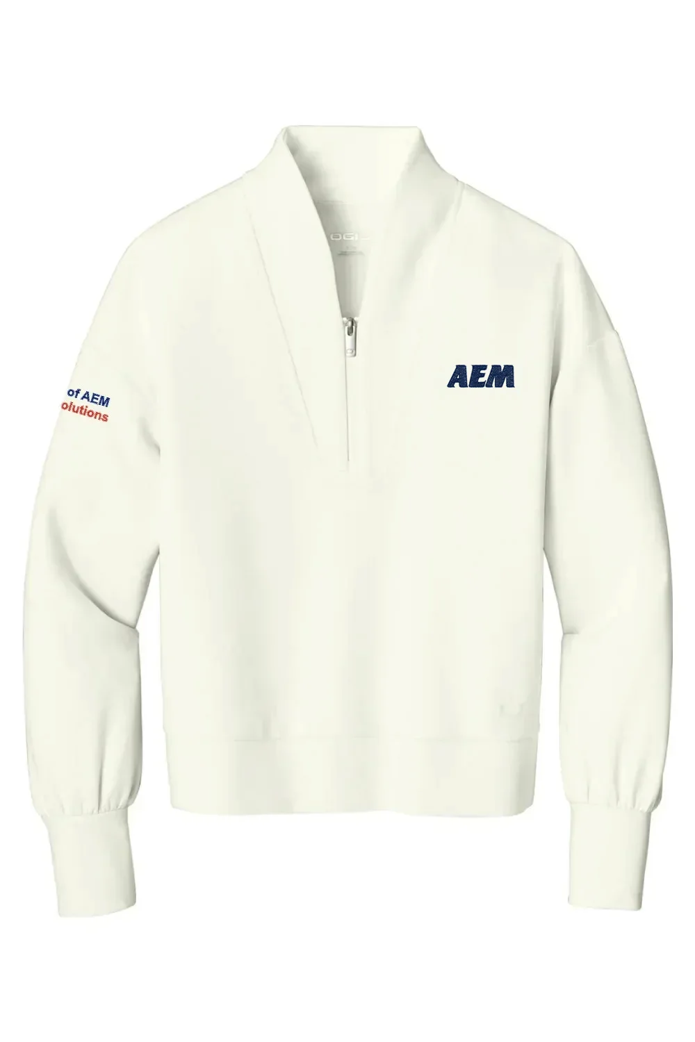 Alternative view of Women’s OGIO Transcend 1/4-Zip | AEM