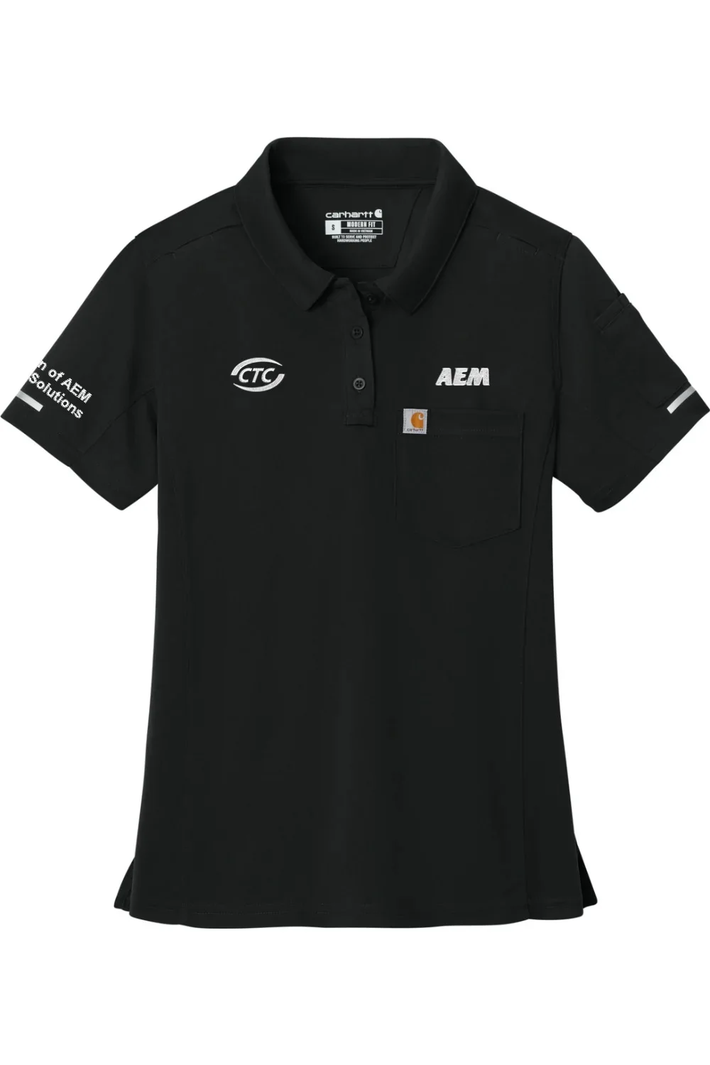 Women's Carhartt FLD & RSCU Polo |  AEM ~ CTC