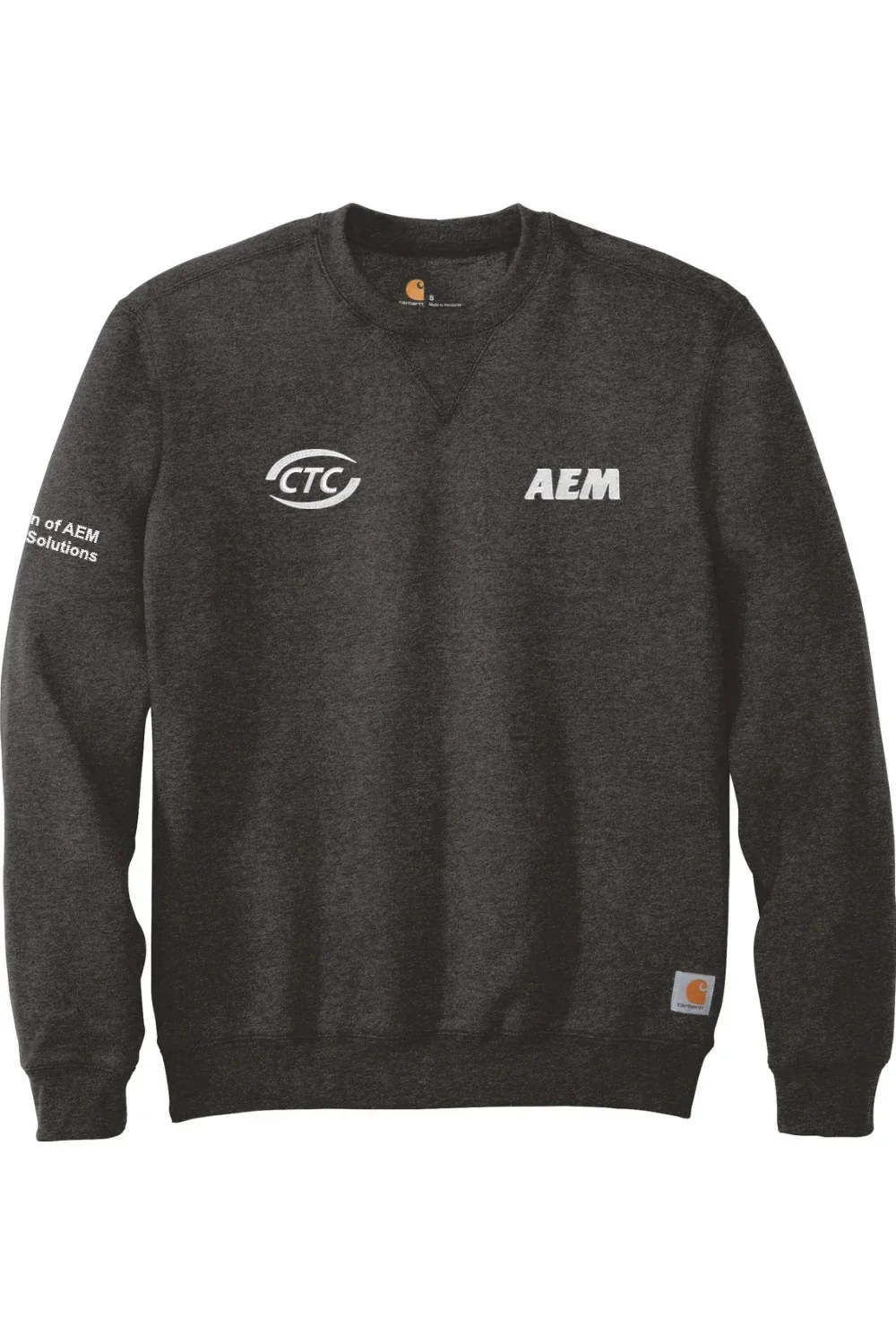 Alternative view of Men's Carhartt Midweight Sweatshirt |  AEM ~ CTC