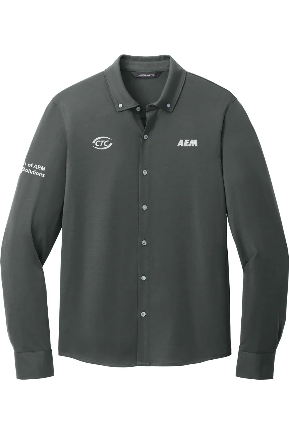 Alternative view of Men's Mercer+Mettle Jersey Shirt | AEM ~ CTC