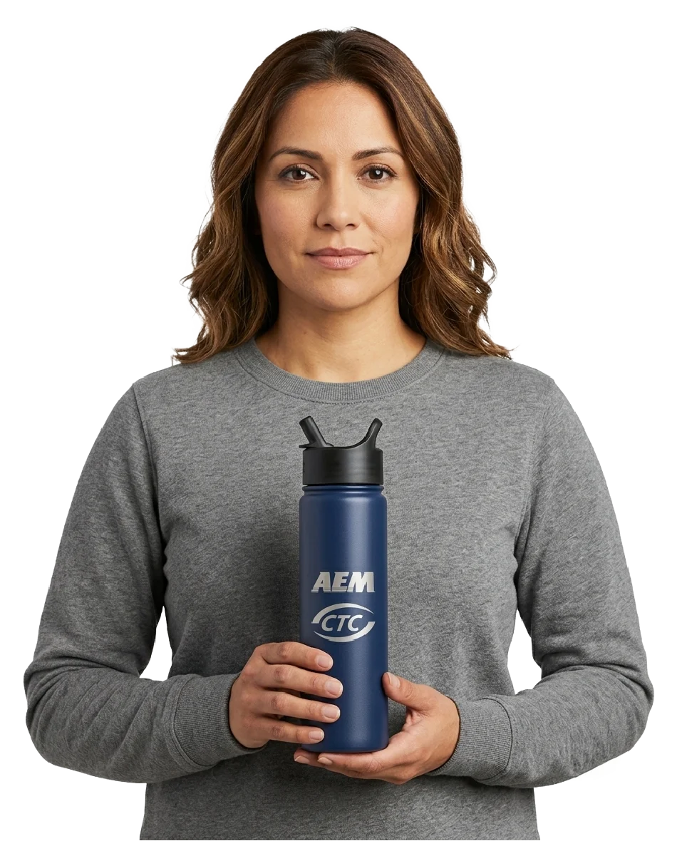 22oz Summit Bottle w/ Straw Lid | AEM ~ CTC