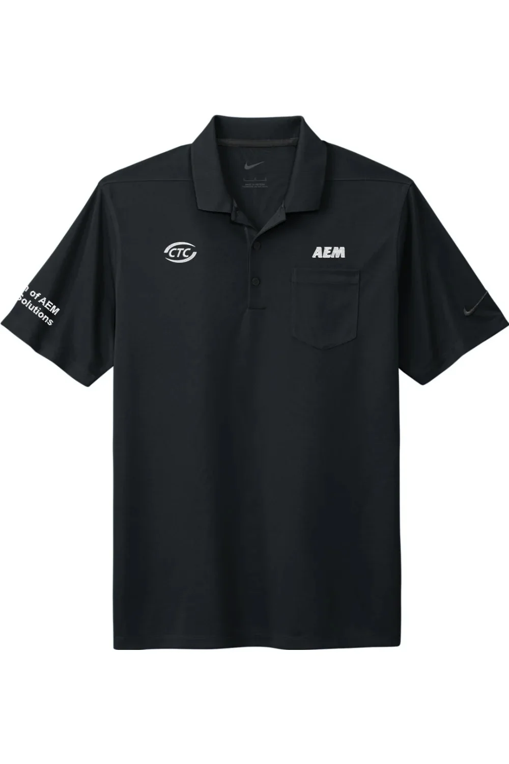 Alternative view of Men's Nike Dri-FIT Micro Pocket Polo | AEM + CTC